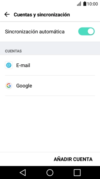 Pulsa la tecla de inicio para regresar a la pantalla de inicio.