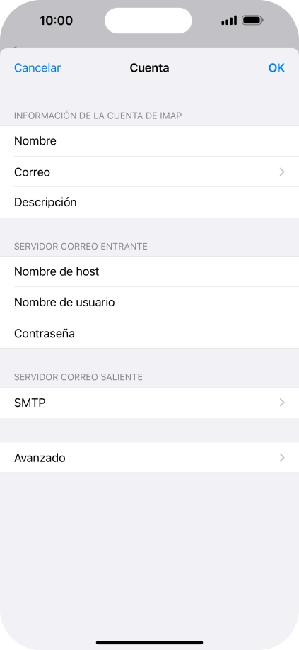 Pulsa SMTP.