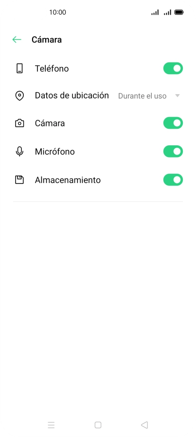 Pulsa la lista desplegable junto a 
