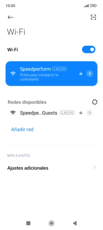 Pulsa la tecla de inicio para terminar y regresar a la pantalla de inicio.