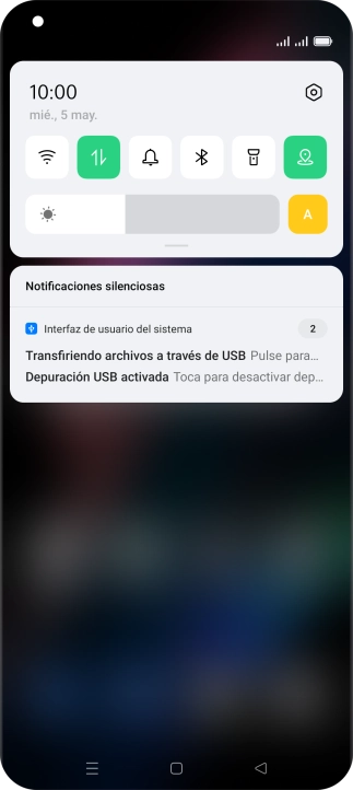 Pulsa Pulse para ver más opciones.