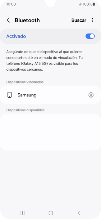 Pulsa la tecla de inicio para terminar y regresar a la pantalla de inicio.