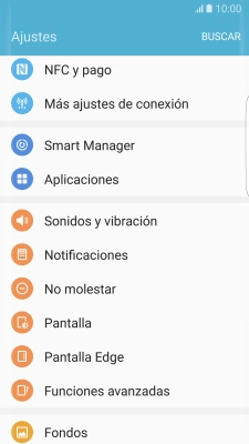 Pulsa Sonidos y vibración.