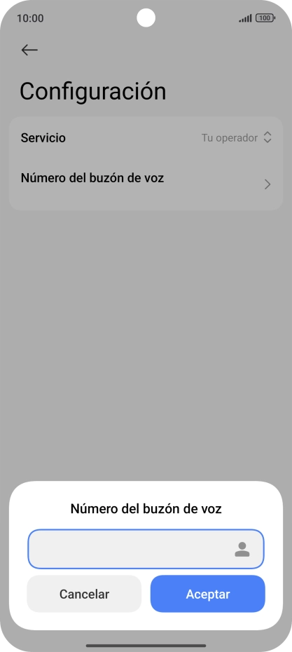 Introduce 22177 y pulsa Aceptar.