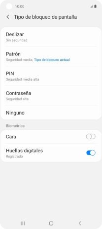 Pulsa Ninguno.