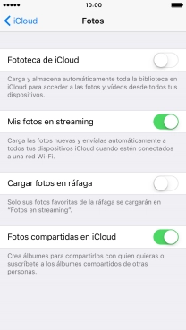 Pulsa el indicador junto a 