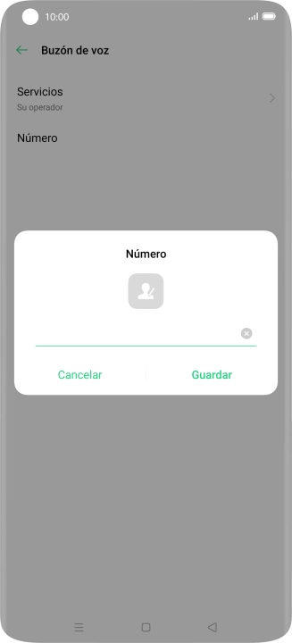 Introduce 22177 y pulsa Guardar.