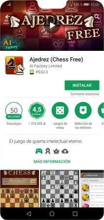 Pulsa INSTALAR y sigue las indicaciones de la pantalla para instalar la app.