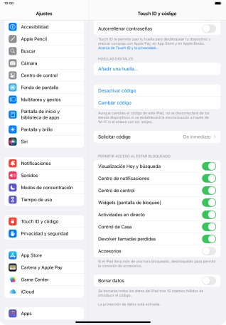 Pulsa el indicador junto a 