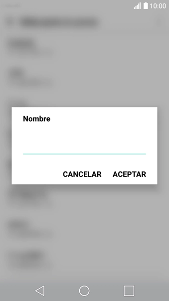 Introduce Vodafone Internet y pulsa ACEPTAR.