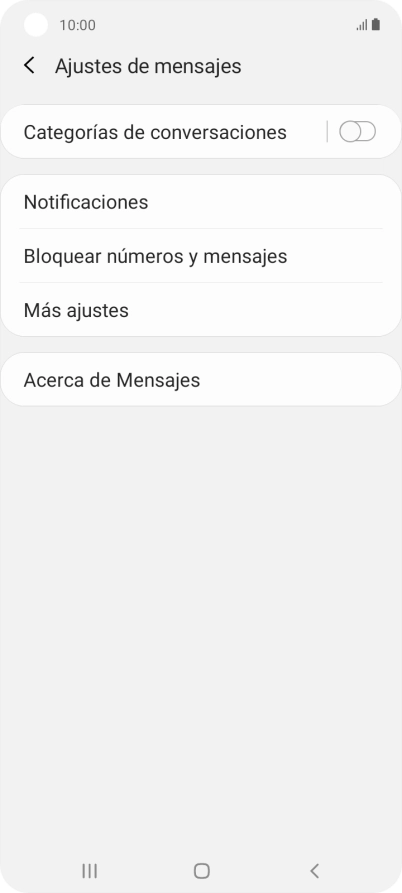 Pulsa Más ajustes.