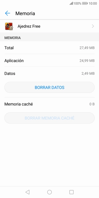 Pulsa la tecla de inicio para terminar y regresar a la pantalla de inicio.