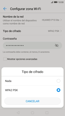 Pulsa WPA2 PSK.