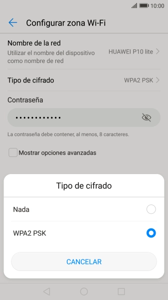 Pulsa WPA2 PSK.