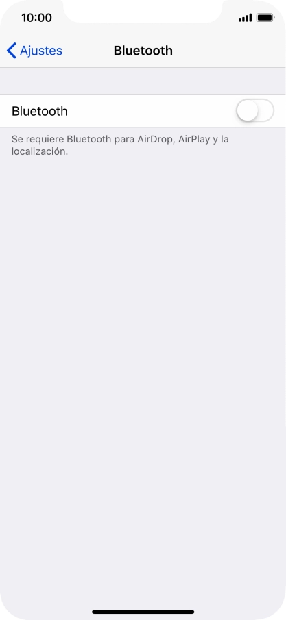 Pulsa el indicador junto a 