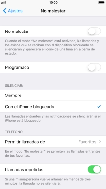 Pulsa el indicador junto a 