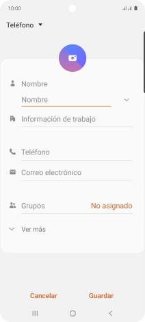 Pulsa la lista desplegable de la guía.