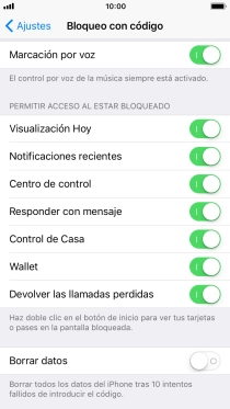 Pulsa el indicador junto a 