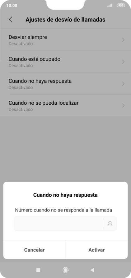 Introduce +34600132000 y pulsa Activar.