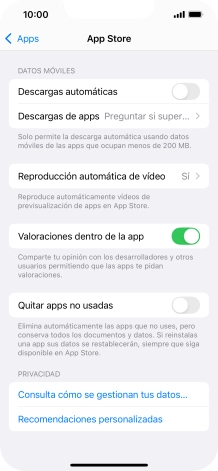 Pulsa el indicador junto a 