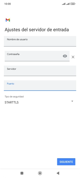 Pulsa la lista desplegable bajo 