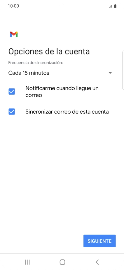 Pulsa la lista desplegable bajo 
