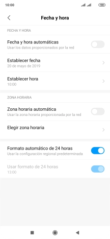 Pulsa el indicador junto a 