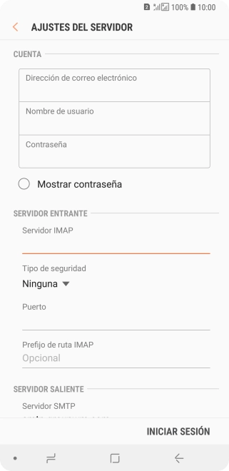 Pulsa la lista desplegable bajo 
