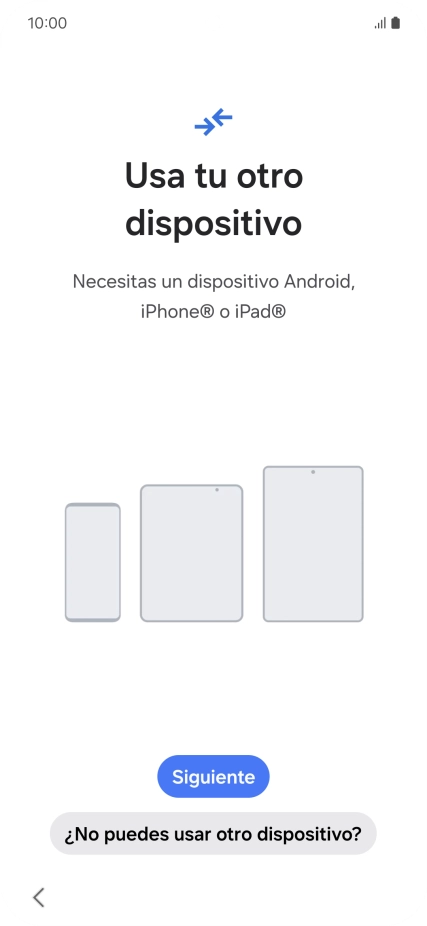 Pulsa Siguiente.