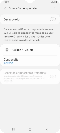 Pulsa el icono de menú.
