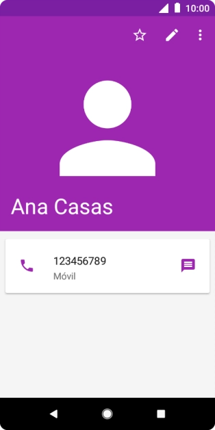 Pulsa la tecla de inicio para terminar y regresar a la pantalla de inicio.