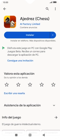Pulsa la tecla de inicio para terminar y regresar a la pantalla de inicio.