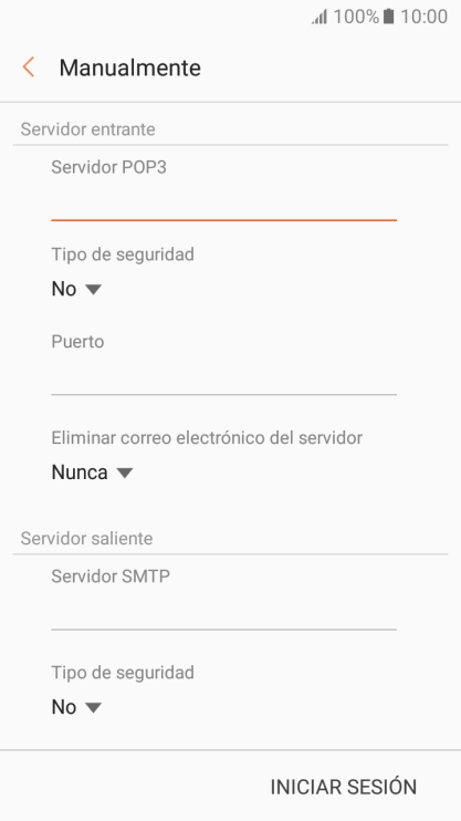 Pulsa la lista desplegable bajo 