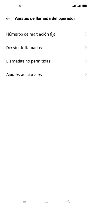 Pulsa Números de marcación fija.