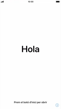 Pulsa la tecla de inicio.