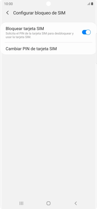 Pulsa el indicador junto a 