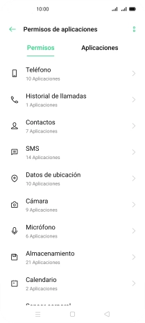 Pulsa Aplicaciones.