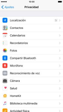 Pulsa Localización.