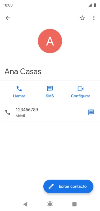 Pulsa la tecla de inicio para terminar y regresar a la pantalla de inicio.