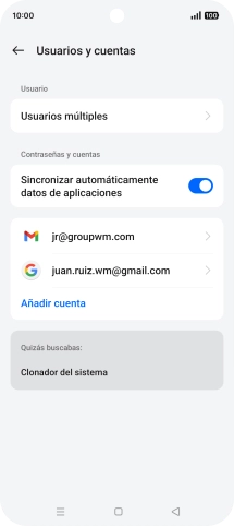 Pulsa la tecla de inicio para terminar y regresar a la pantalla de inicio.