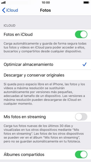 Pulsa el indicador junto a 