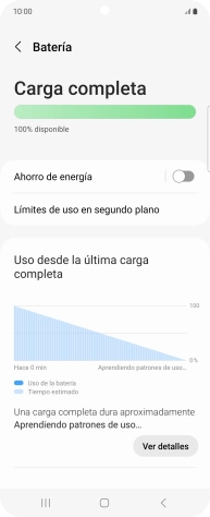 Pulsa Ahorro de energía.