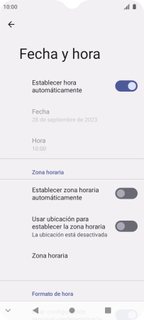 Pulsa el indicador junto a 