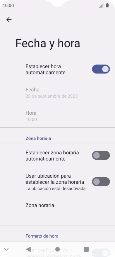 Pulsa el indicador junto a 