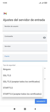 Pulsa Ninguno.