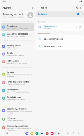 Pulsa la tecla de inicio para terminar y regresar a la pantalla de inicio.