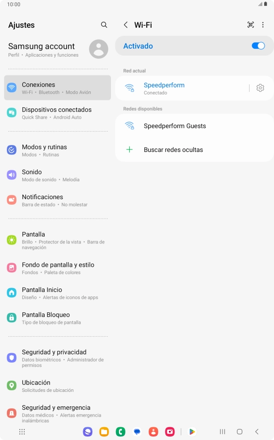 Pulsa la tecla de inicio para terminar y regresar a la pantalla de inicio.