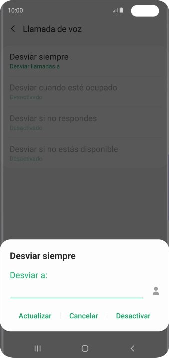 Pulsa Desactivar.