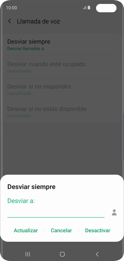 Pulsa Desactivar.
