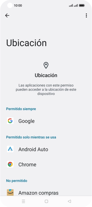 Pulsa la app deseada.